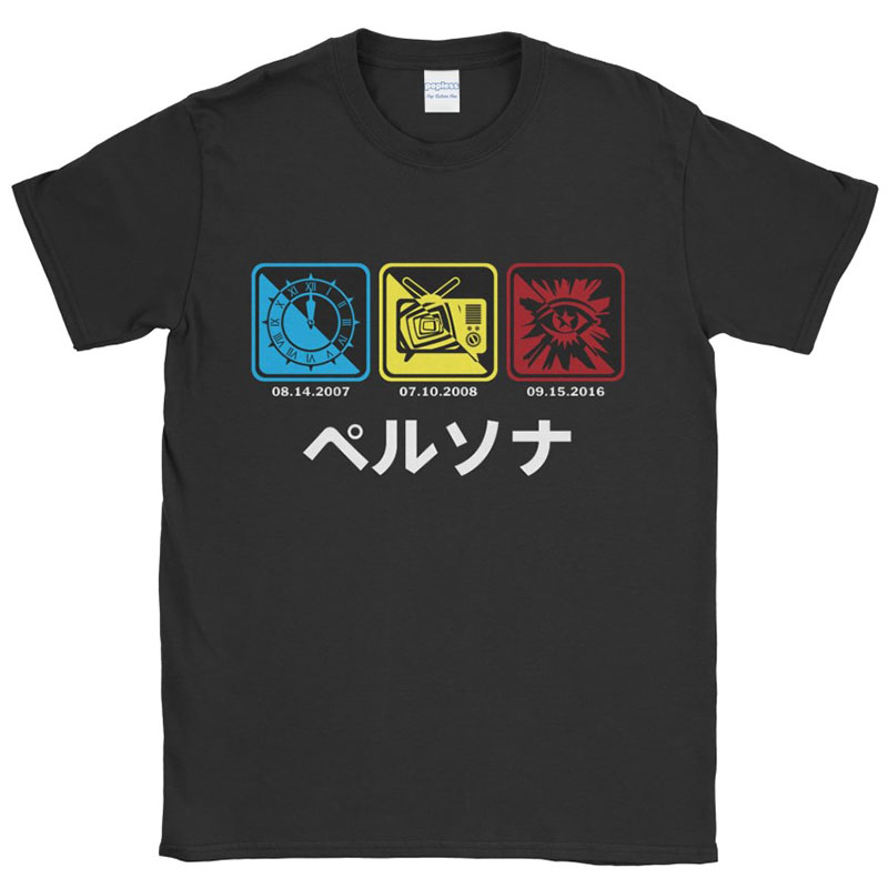 Baju Kaos T-Shirt Persona 5 Hearts